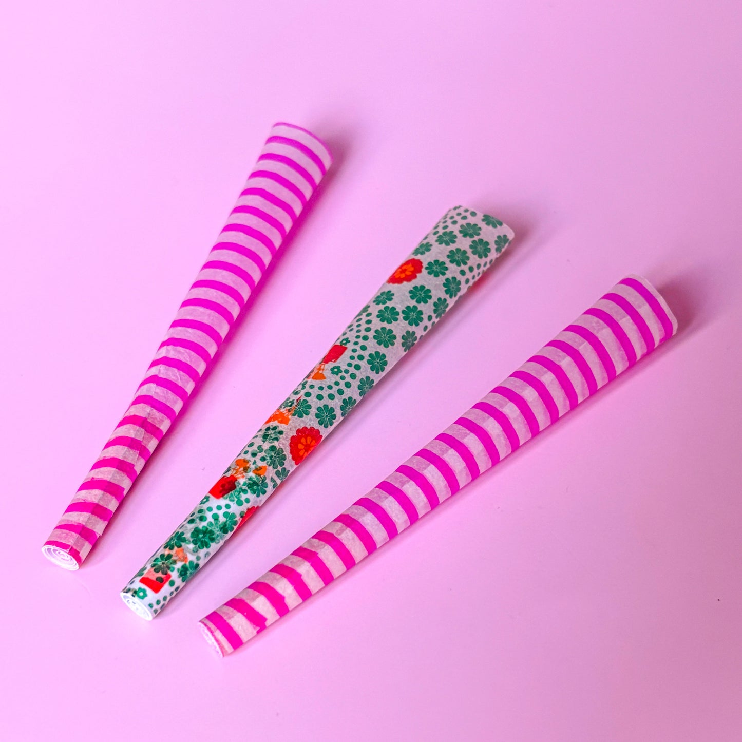 The Zinnia Cones (set of 3)