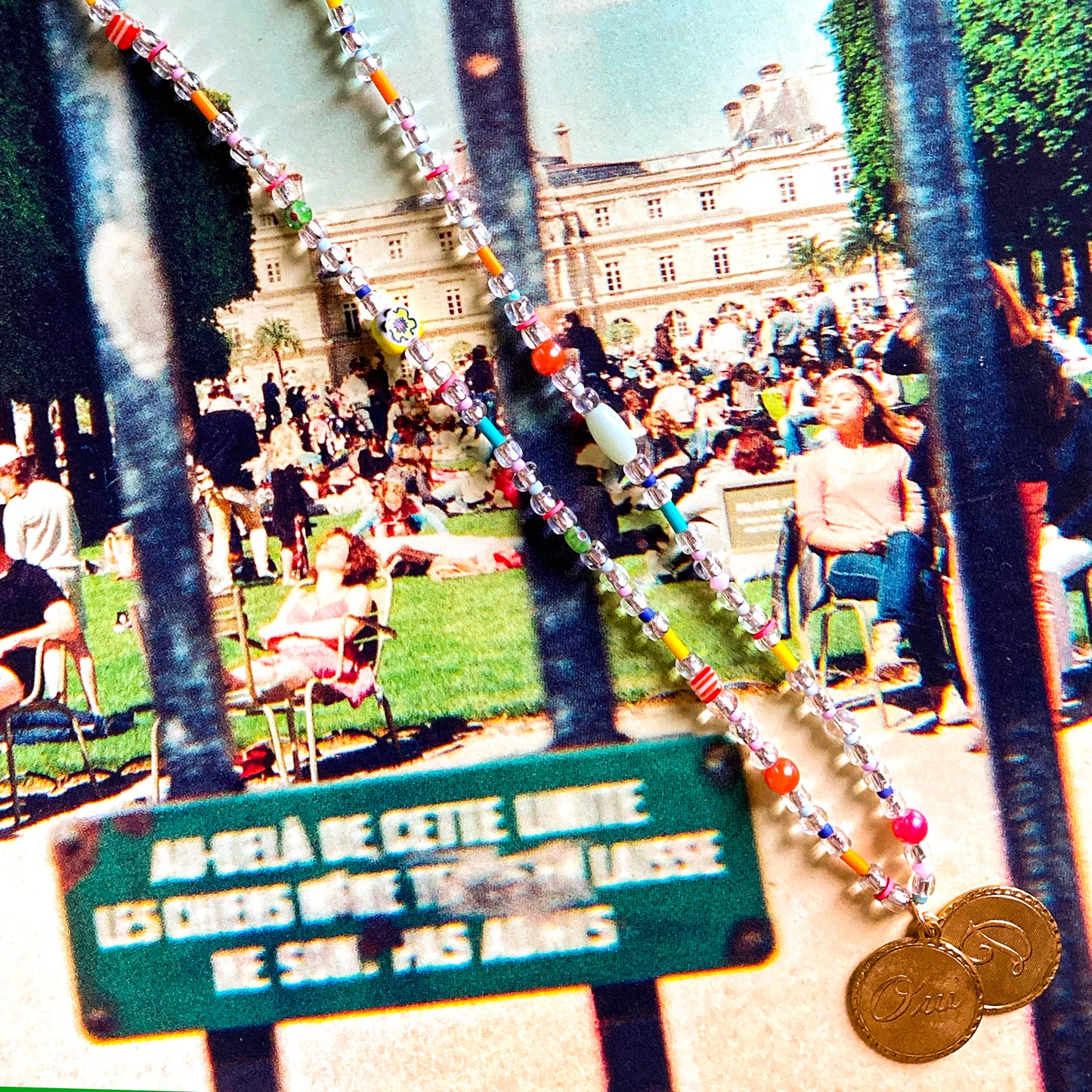 Cannes Necklace in Glass