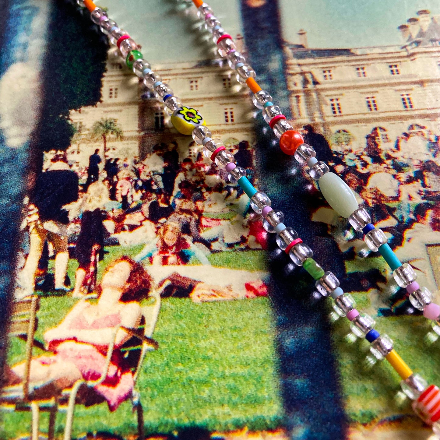 Cannes Necklace in Glass
