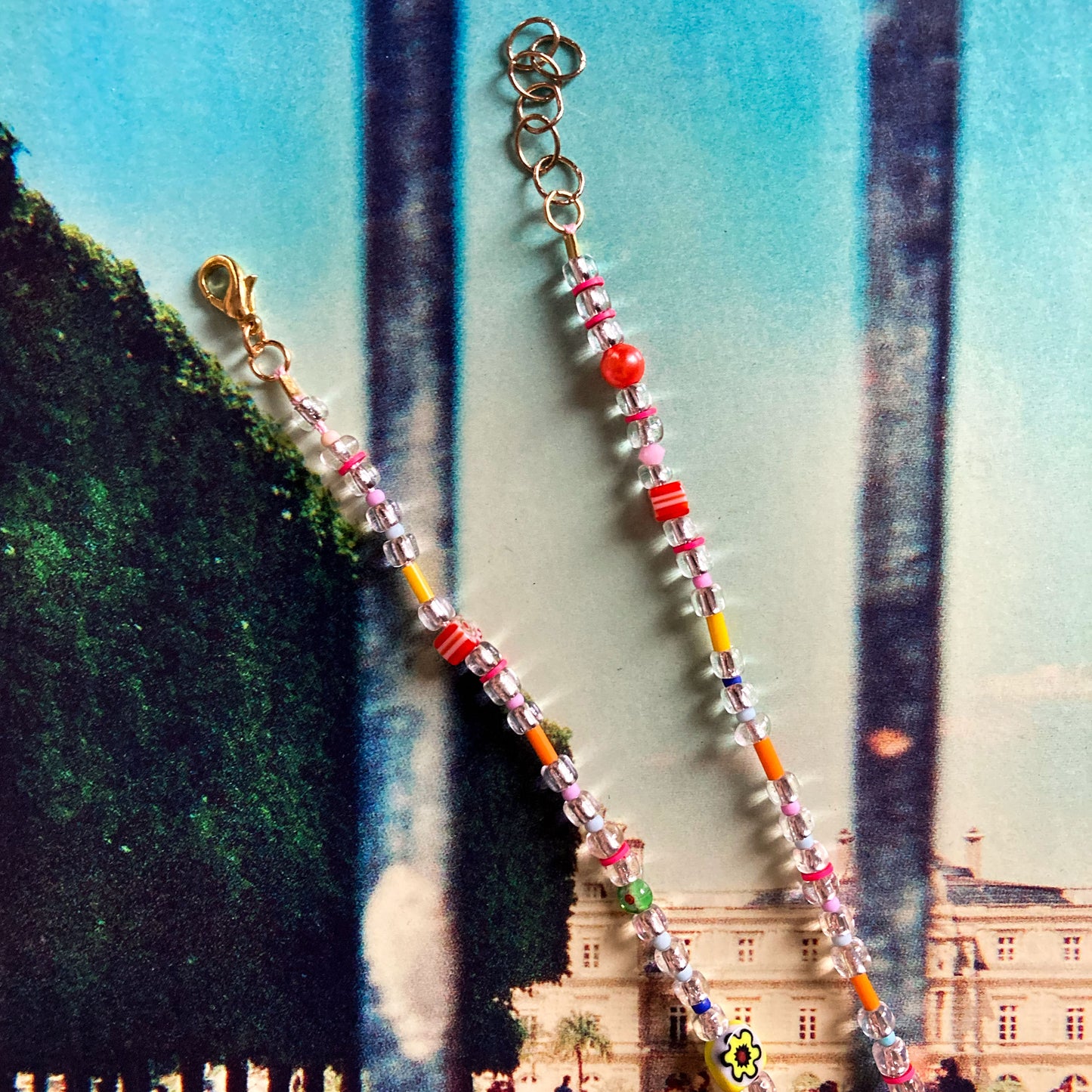 Cannes Necklace in Glass