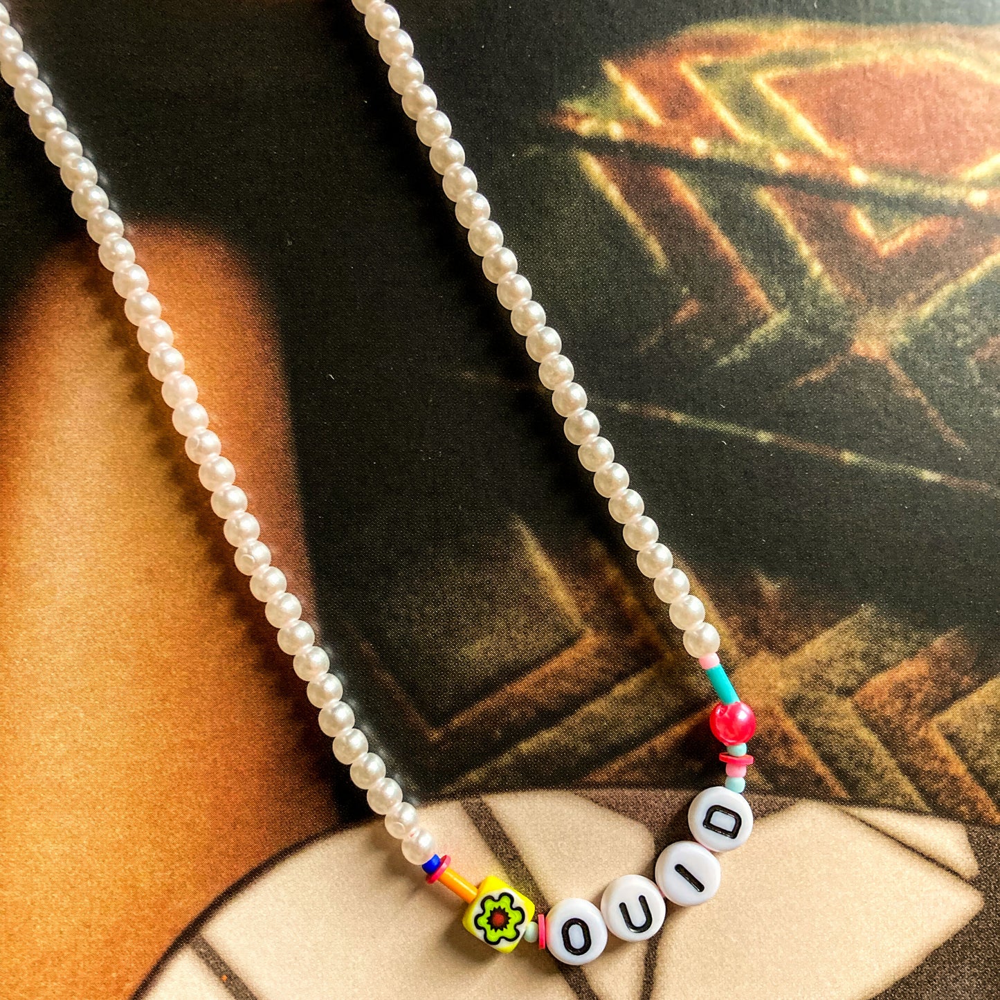 Lyon Necklace in Pearl