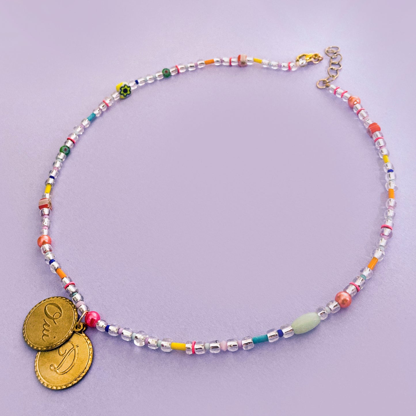 Cannes Necklace in Glass