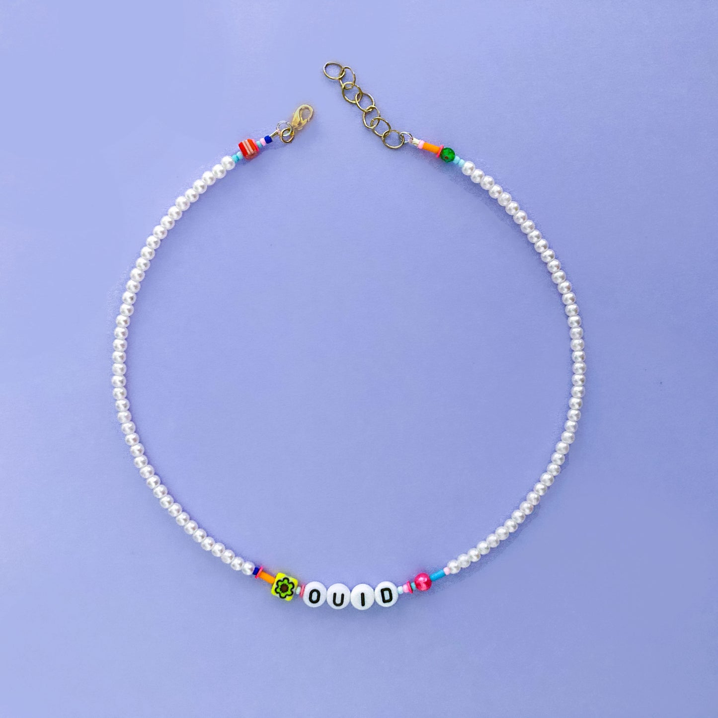 Lyon Necklace in Pearl