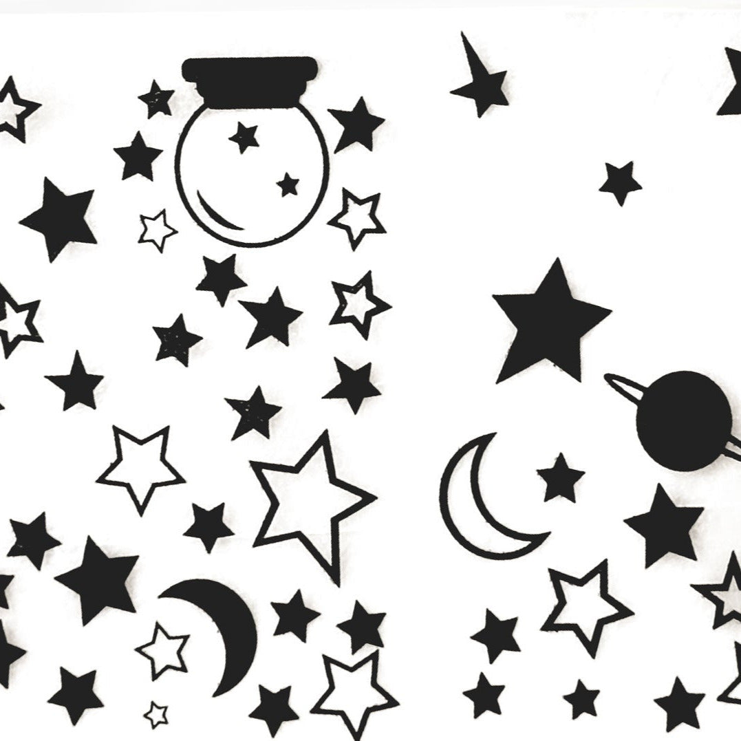 The Starry Night Cones (set of 3)