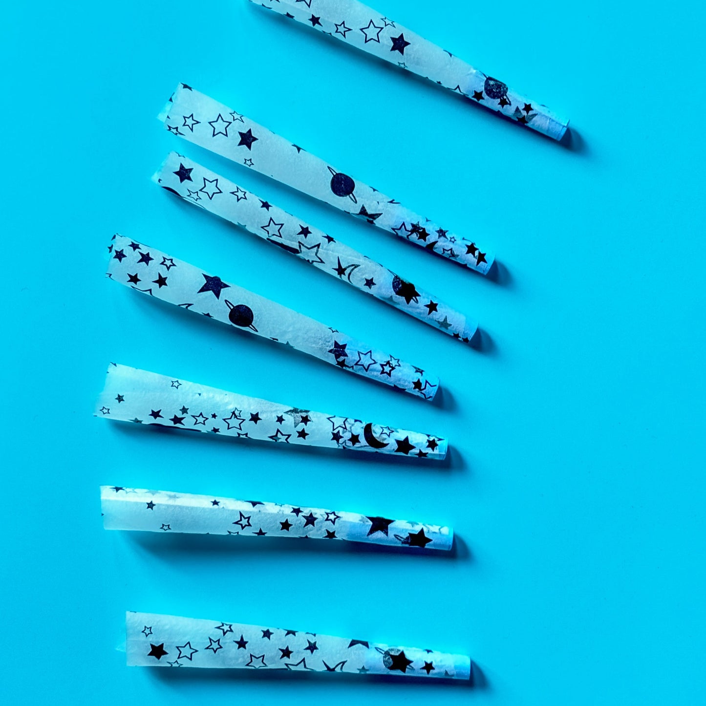 The Starry Night Cones (set of 8)