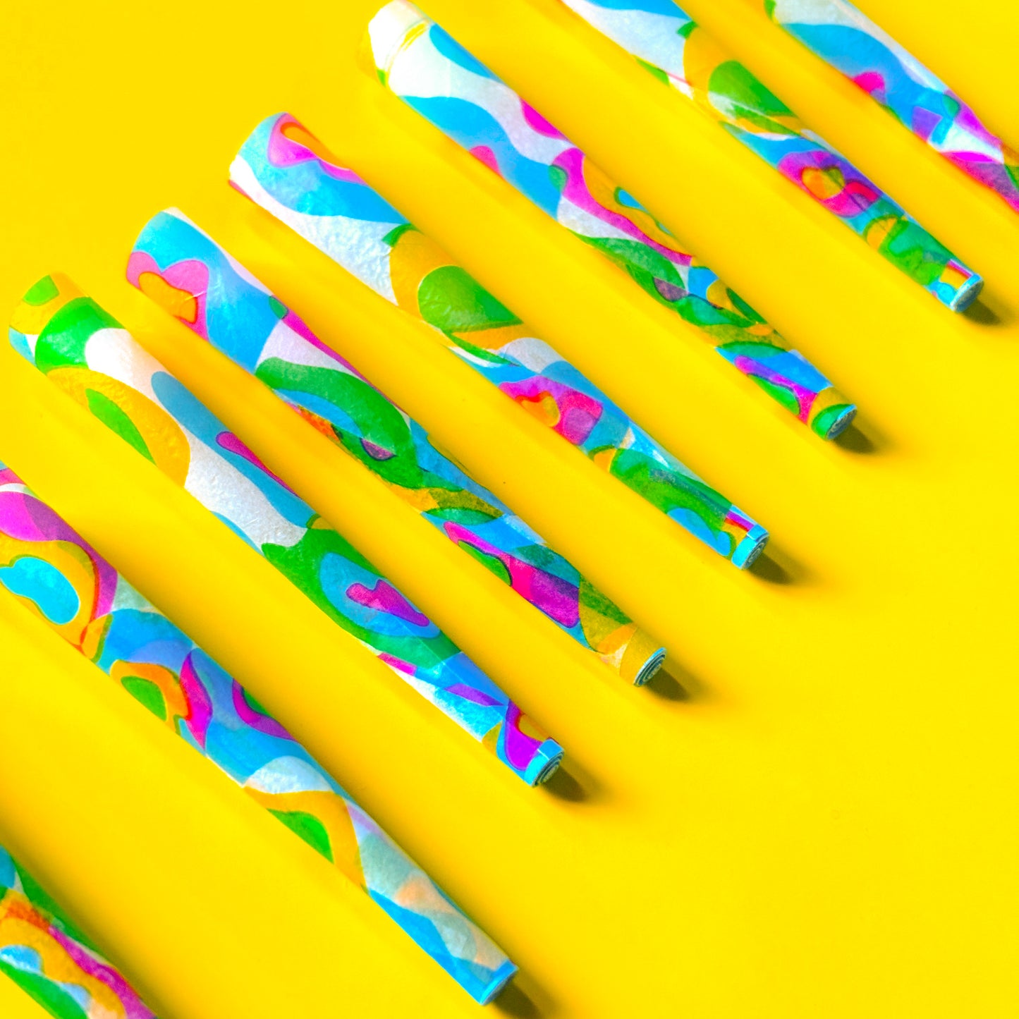 The Lava Lamp Cones (set of 8)