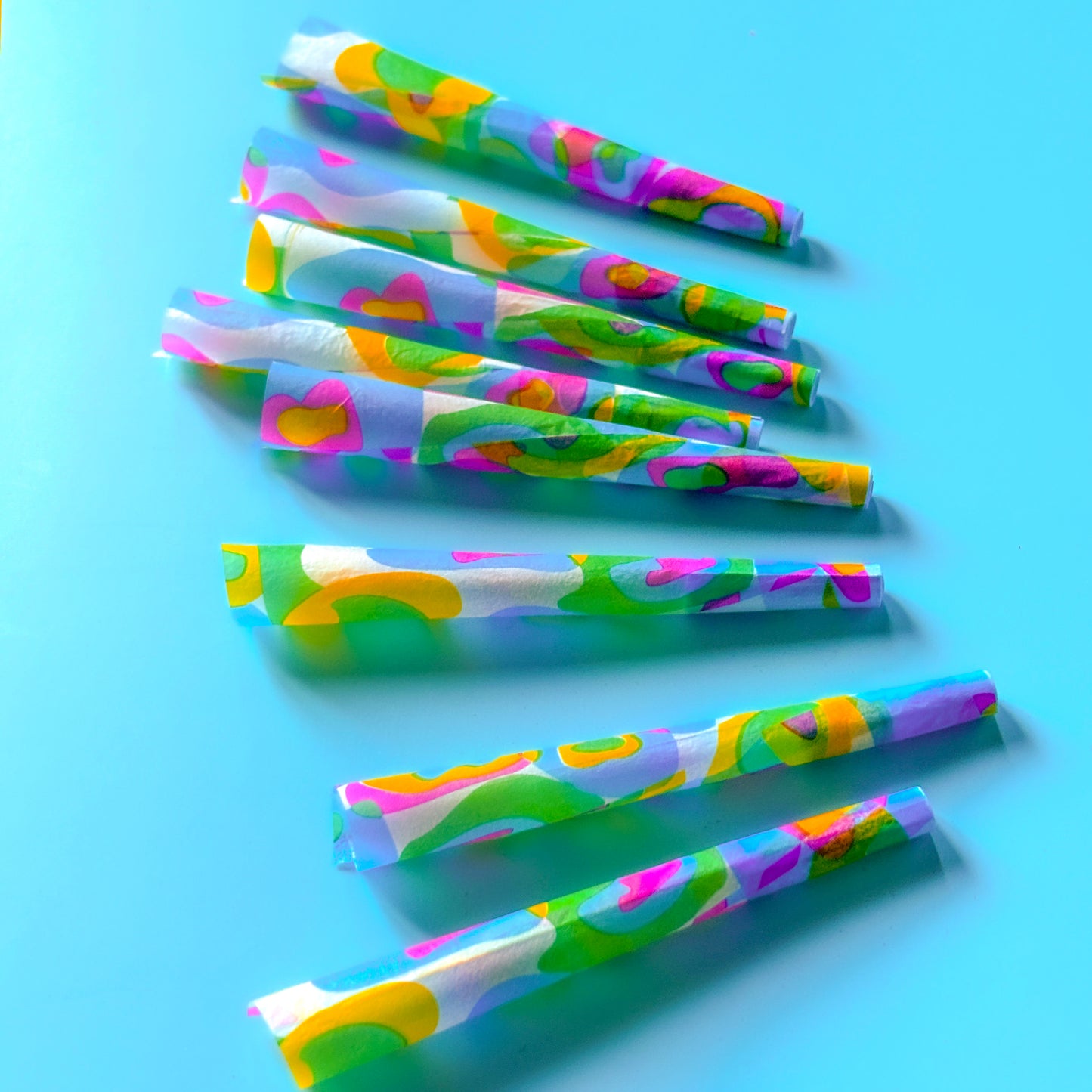 The Lava Lamp Cones (set of 8)