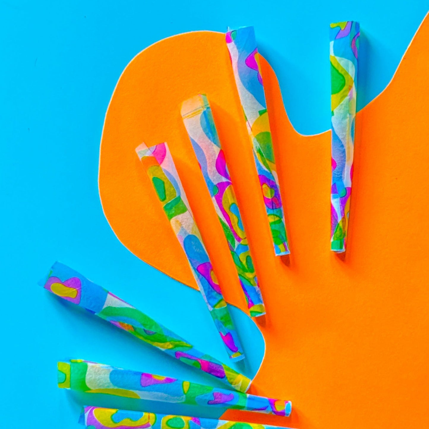 The Lava Lamp Cones (set of 8)