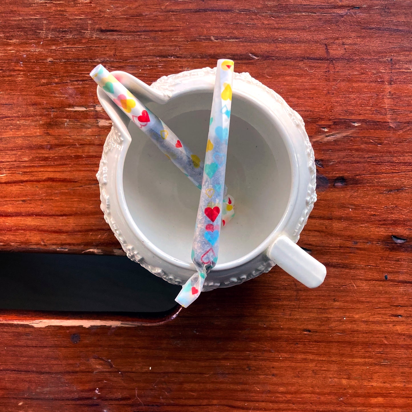 The (Ob)session Cones, set of 8: heart adorned pre-rolled cones. These designer pre-rolled cones are girly, pretty, vegan, cute, cool, standard size, high quality, even burn, natural dyes, best tasting, slow burn.