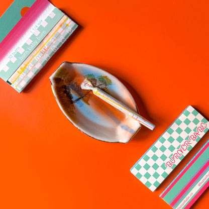 Vintage Sunset Mini Ashtray