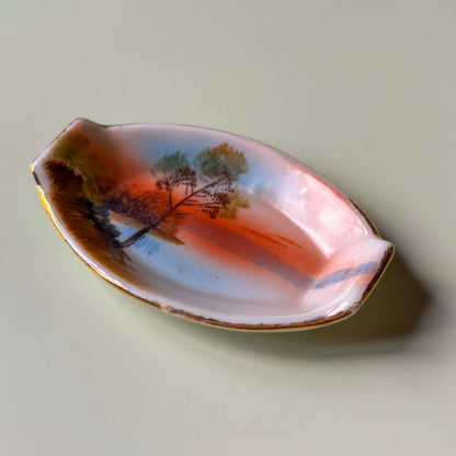 Vintage Sunset Mini Ashtray