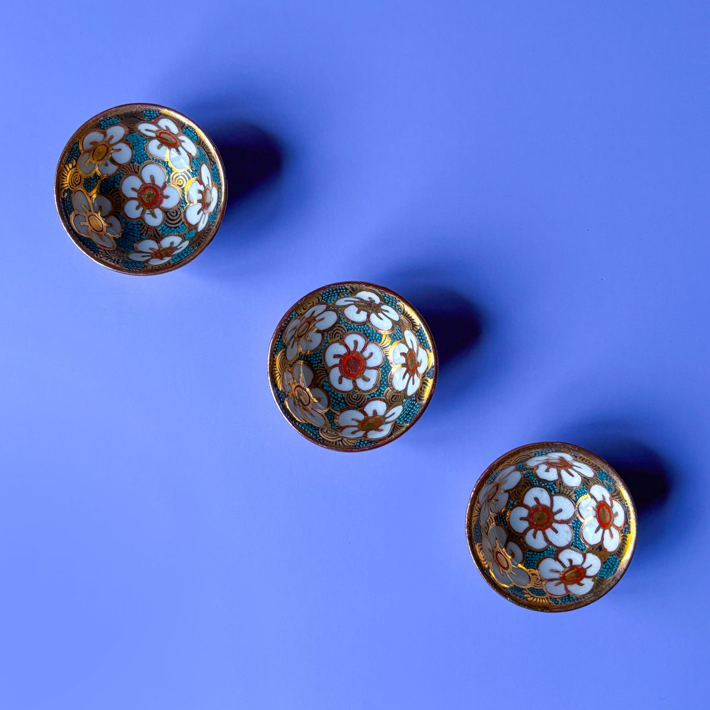 Vintage Cherry Blossom Mini Ashtray