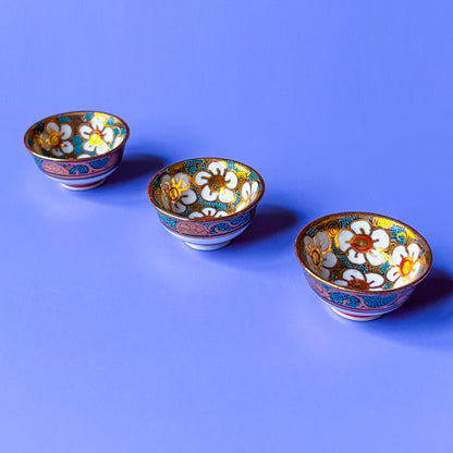 Vintage Cherry Blossom Mini Ashtray