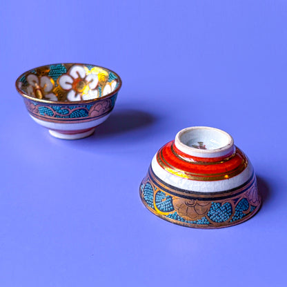 Vintage Cherry Blossom Mini Ashtray