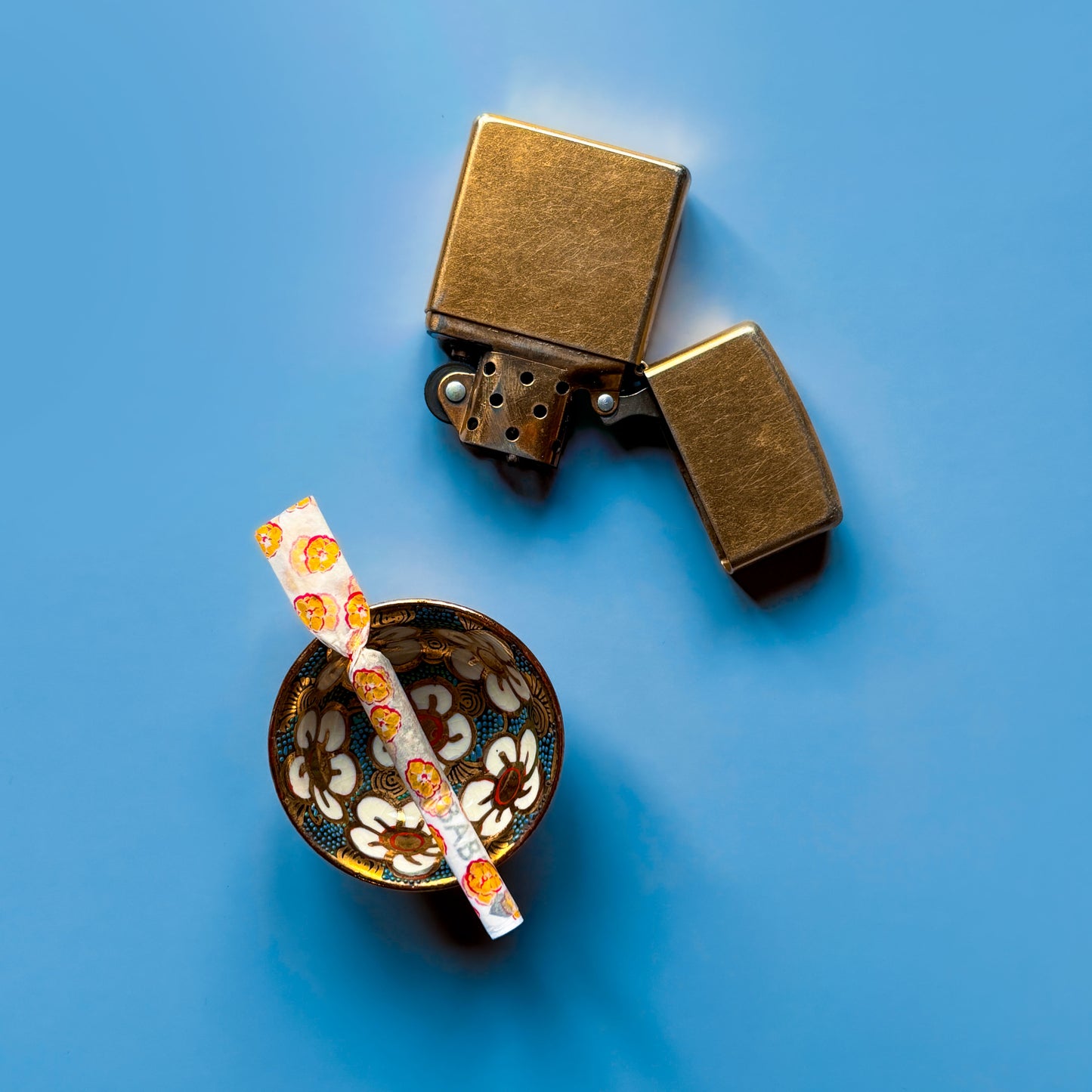 Vintage Cherry Blossom Mini Ashtray