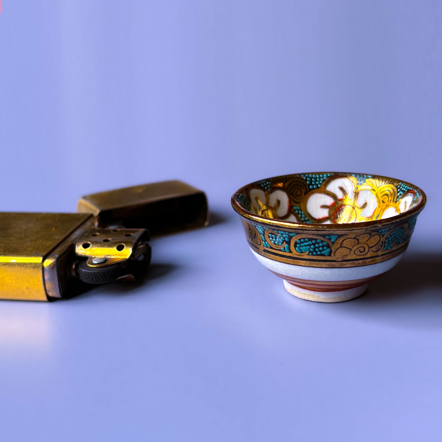 Vintage Cherry Blossom Mini Ashtray