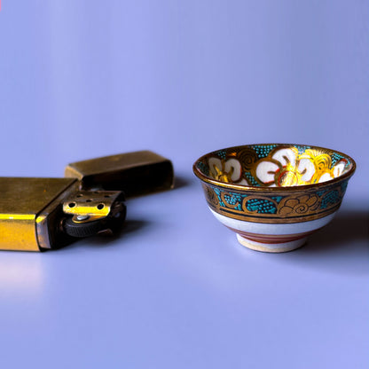 Vintage Cherry Blossom Mini Ashtray