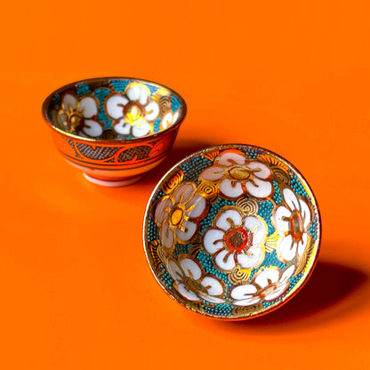 Vintage Cherry Blossom Mini Ashtray