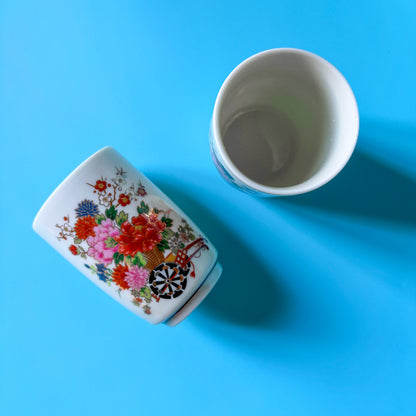 Vintage Flower Cart Ashtray