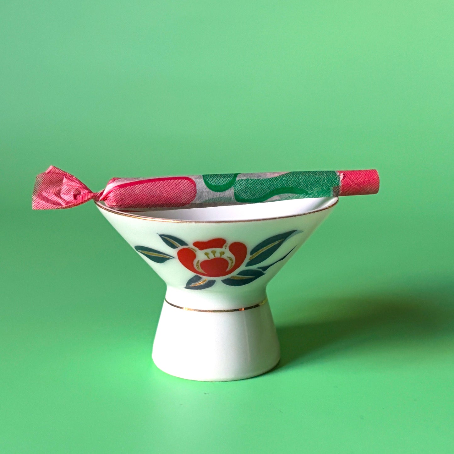 Vintage Rose Ashtray