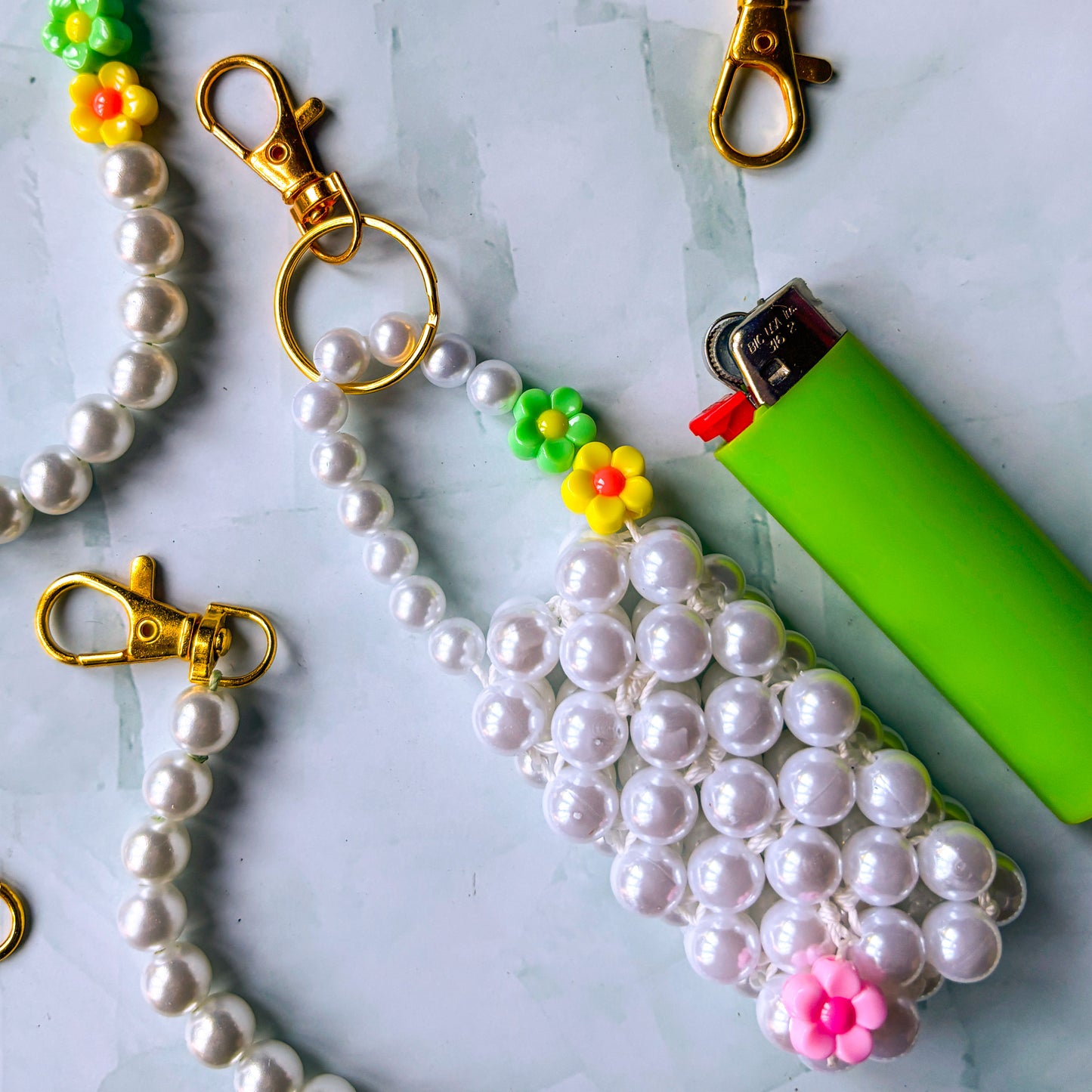 The Pearl Bag Bag Charm