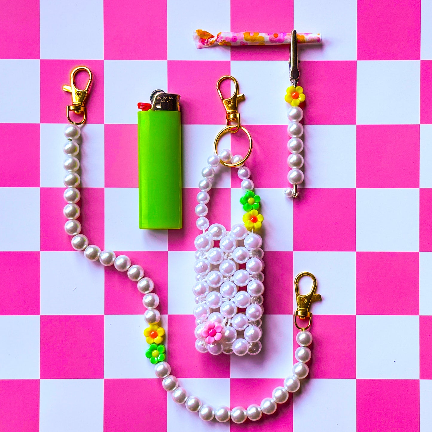 The Pearl Bag Bag Charm