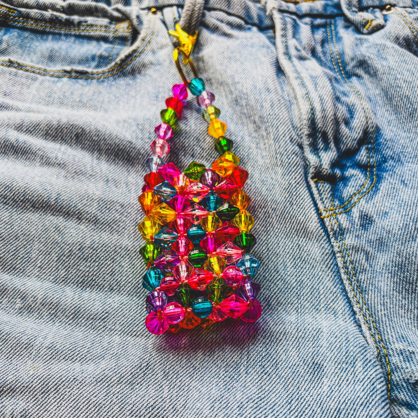 The Rainbow Bag Bag Charm