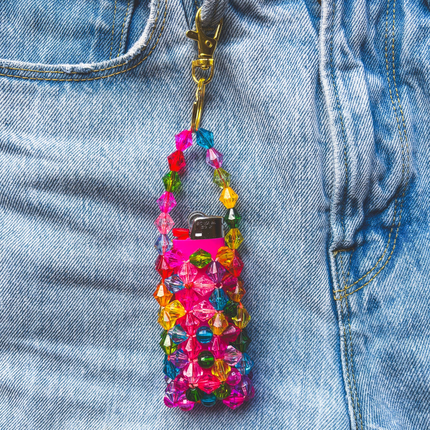 The Rainbow Bag Bag Charm