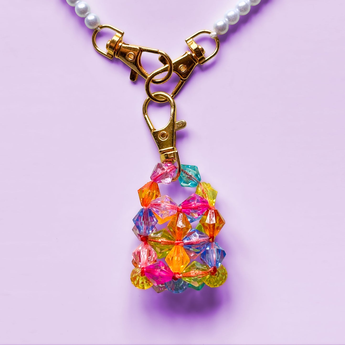 The Mini Bag Charm-Pastel