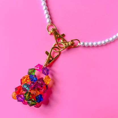 The Mini Bag Charm-Gemstone