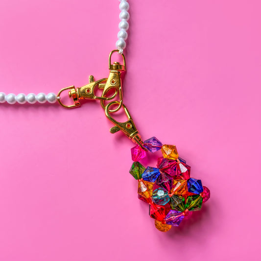 The Mini Bag Charm-Gemstone