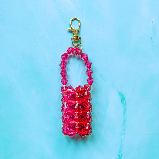 2 Tone Pink/Red Mini Lighter Holder