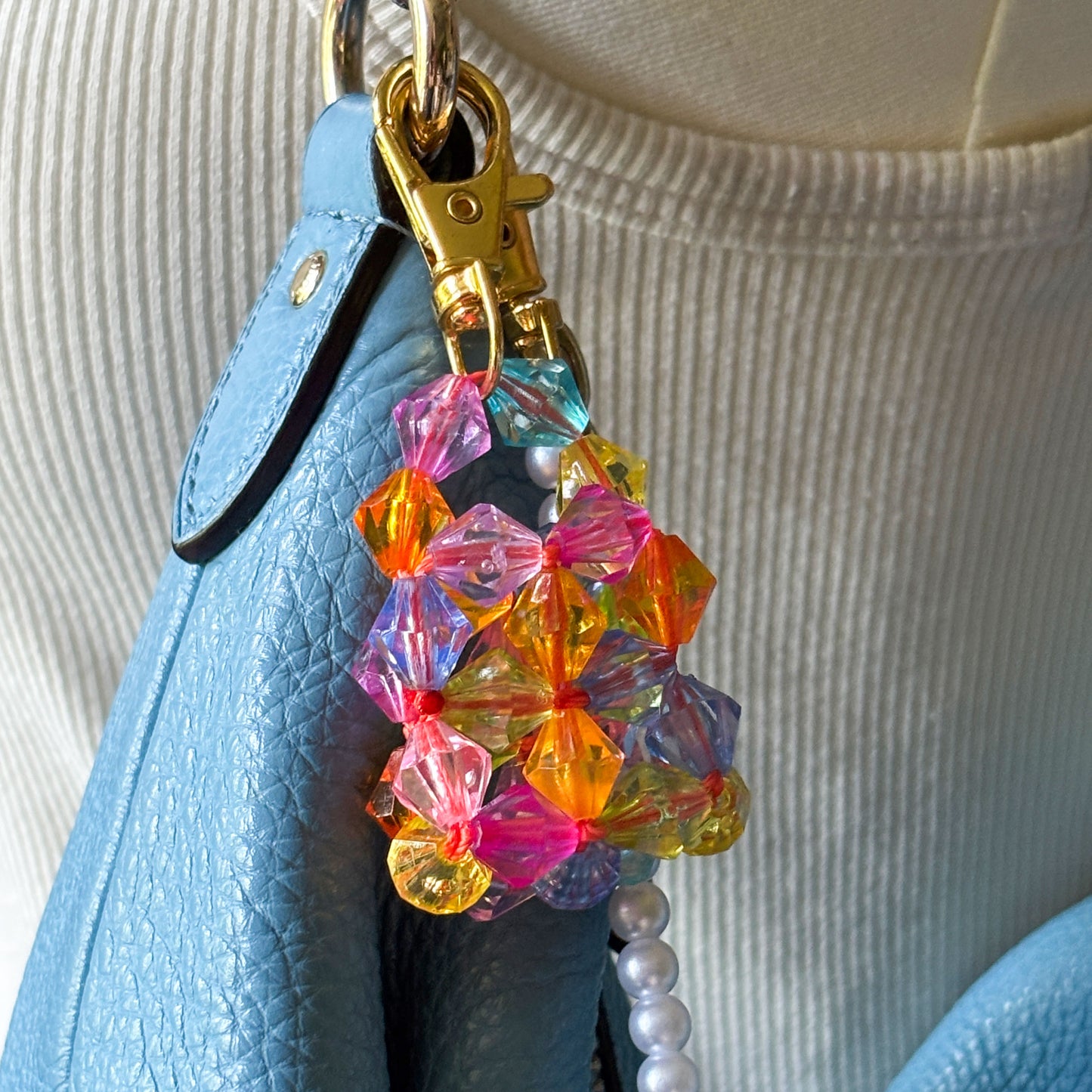 The Mini Bag Charm-Pastel