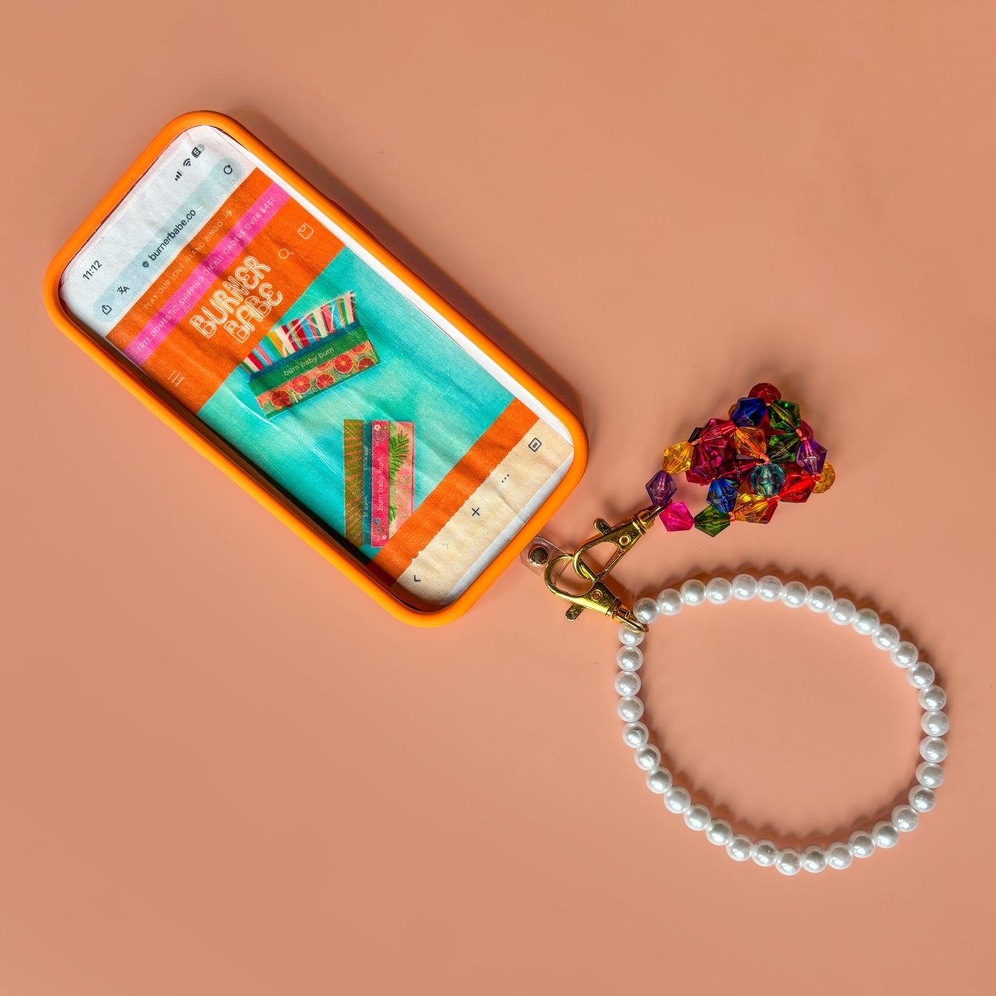 The Mini Bag Charm-Gemstone