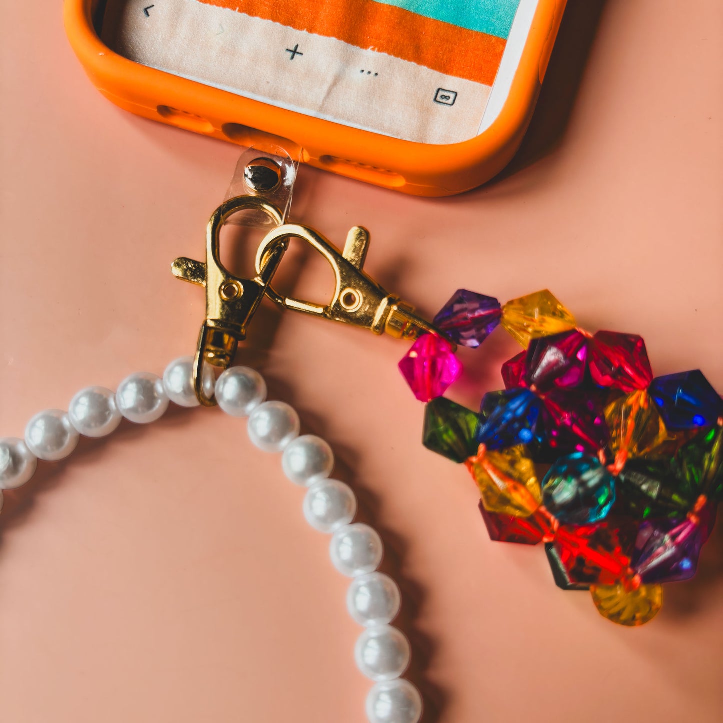 The Mini Bag Charm-Gemstone