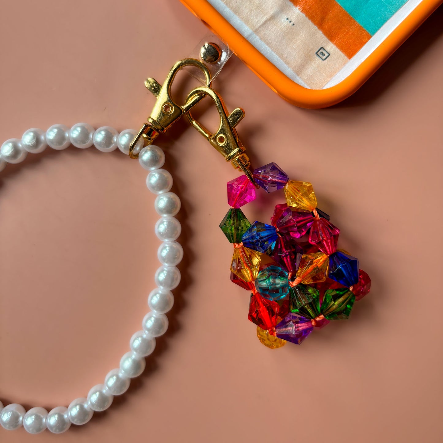 The Mini Bag Charm-Gemstone