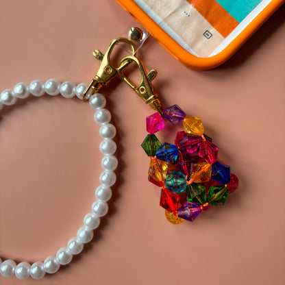 The Mini Bag Charm-Gemstone