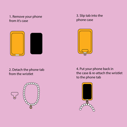 The Pearl Phone Chain