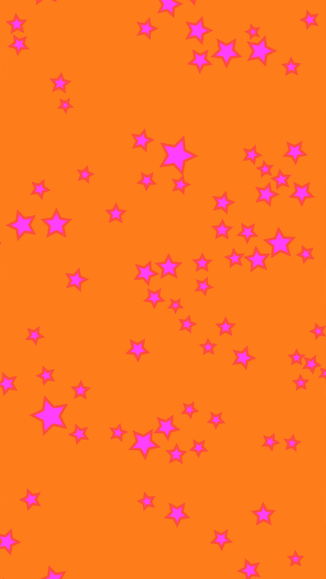 Wallpaper: Orange Star