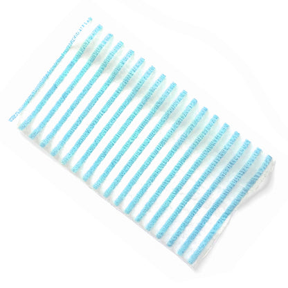 The Classic Rolling Papers, set of 10: blue striped rolling papers. These designer rolling papers are girly, pretty, vegan, cute, cool, standard size, high quality, even burn, natural dyes, best tasting, slow burn.
