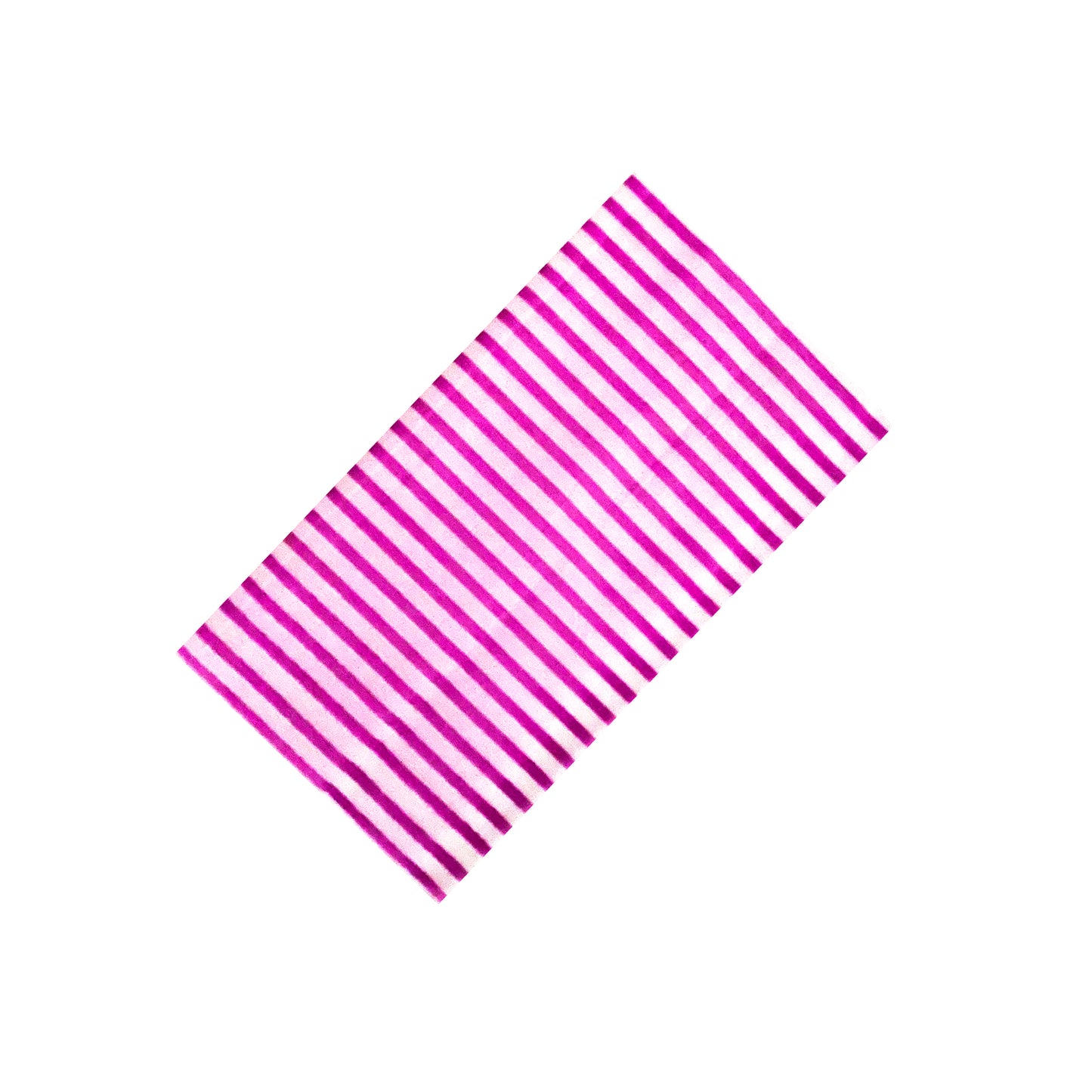 The Poseur Papers, set of 10: magenta striped rolling papers. These designer rolling papers are girly, pretty, vegan, cute, cool, standard size, high quality, even burn, natural dyes, best tasting, slow burn.