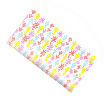Wallflower rolling papers, set of 10: wallpaper inspired floral rolling papers. These designer rolling papers are girly, pretty, vegan, cute, cool, standard size, high quality, even burn, natural dyes, best tasting, slow burn.